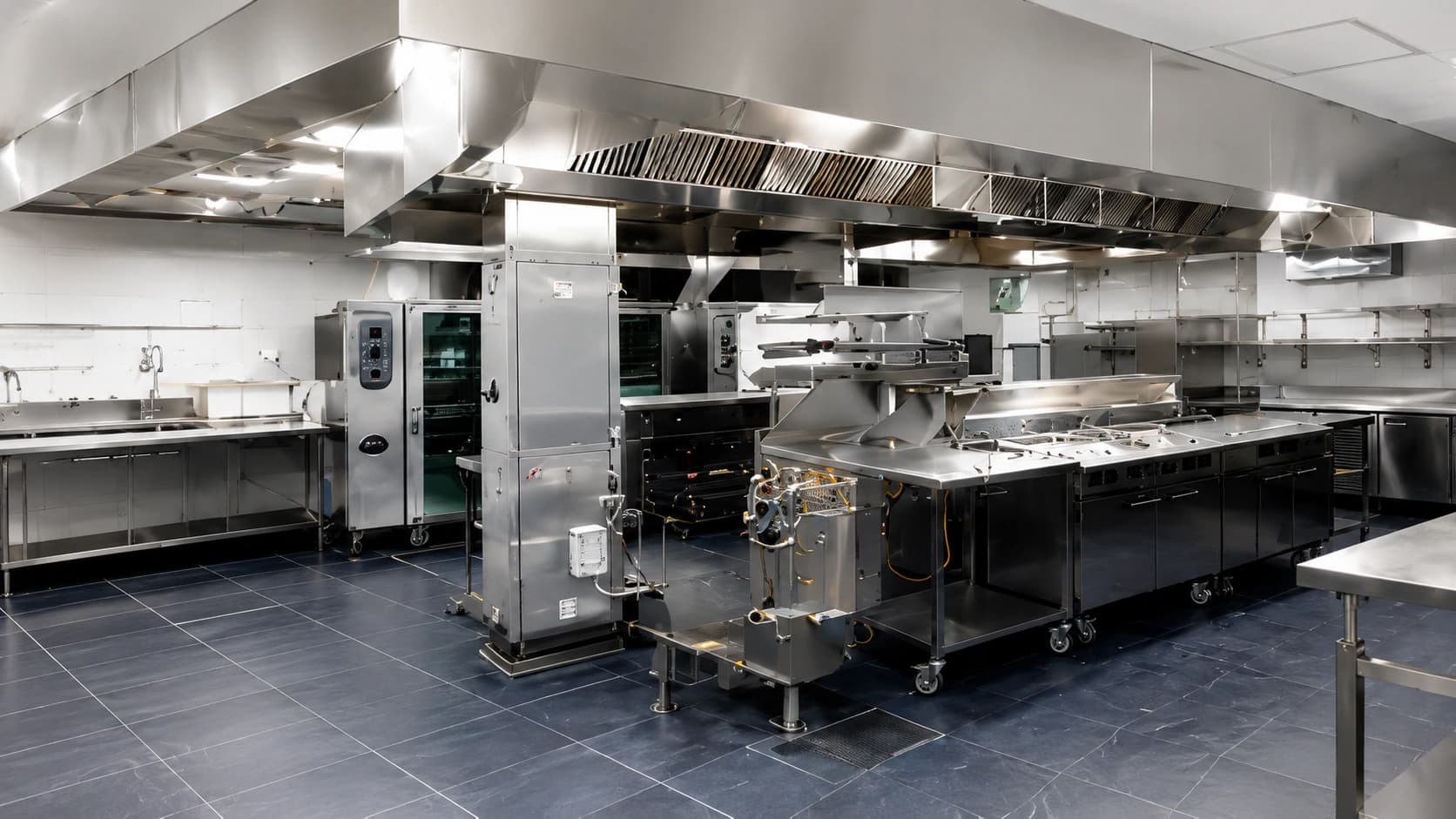 Industrial kitchen automation equipment and commercial kitchen system