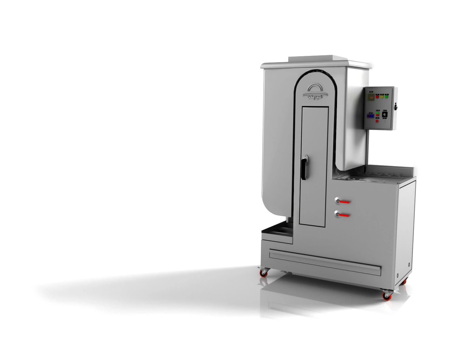 Yaghot automatic radiant kebab cooker with 400-skewer-per-hour capacity