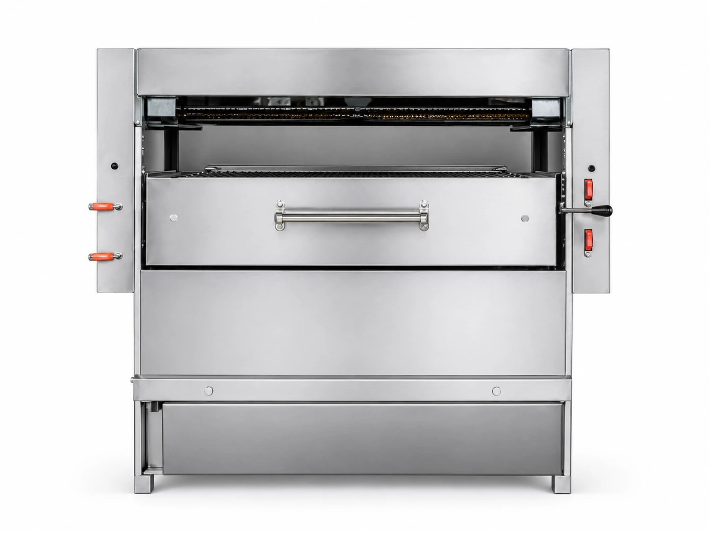 MARJAN rail radiant kebab grill with 20 skewers for 53 cm kebabs